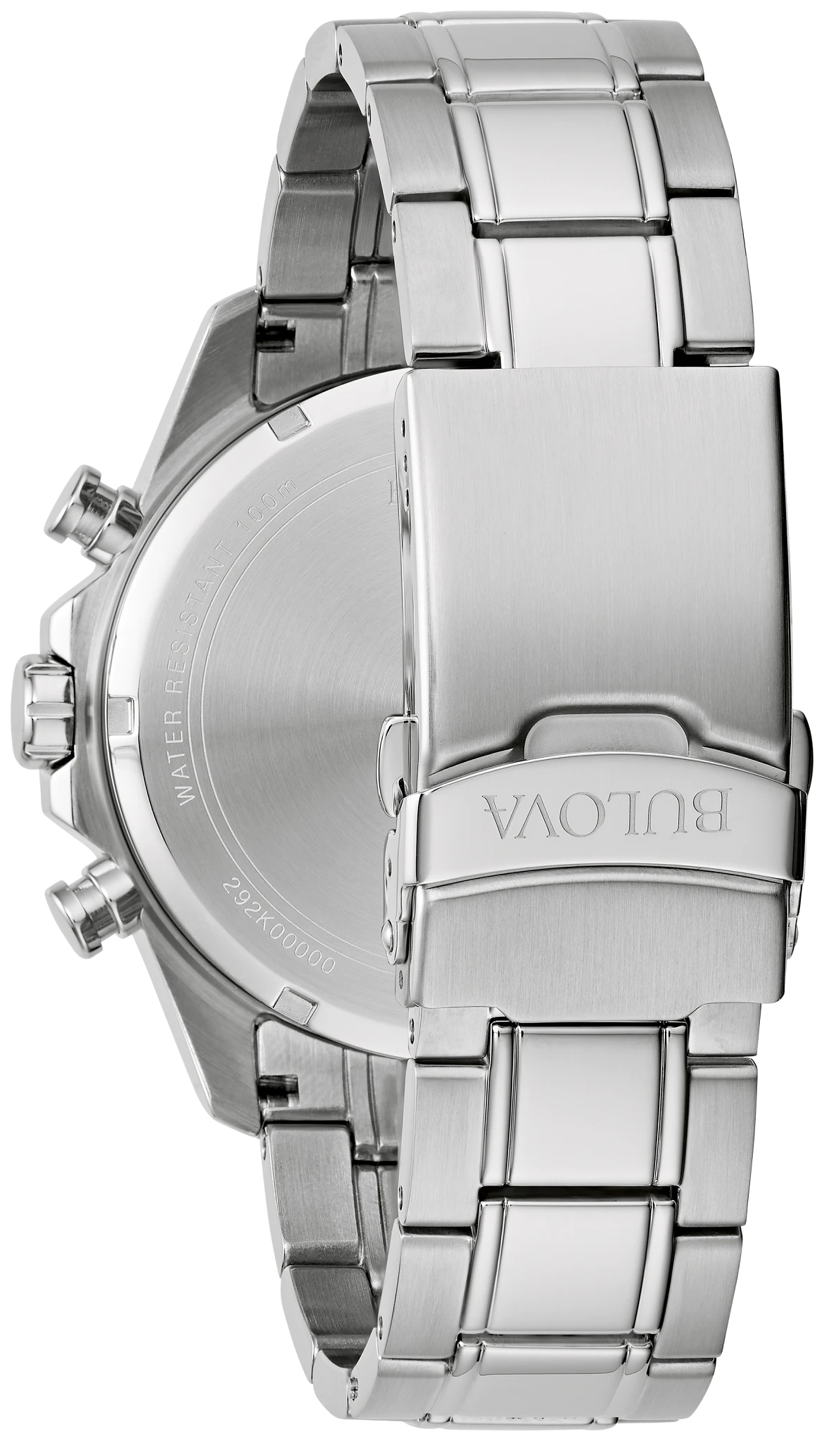 Orange Dial Stainless Steel Bracelet Marine Star 96B395 | Bulova